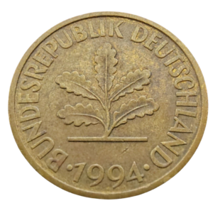 Moeda de 10 Pfennig 1994 – Alemanha
