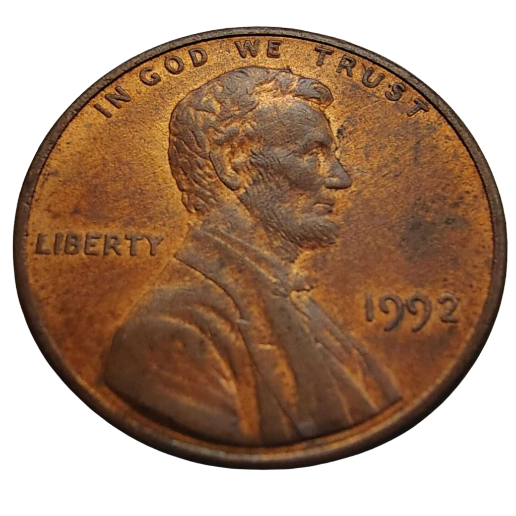 Moeda 1 Cent 1992 - EUA