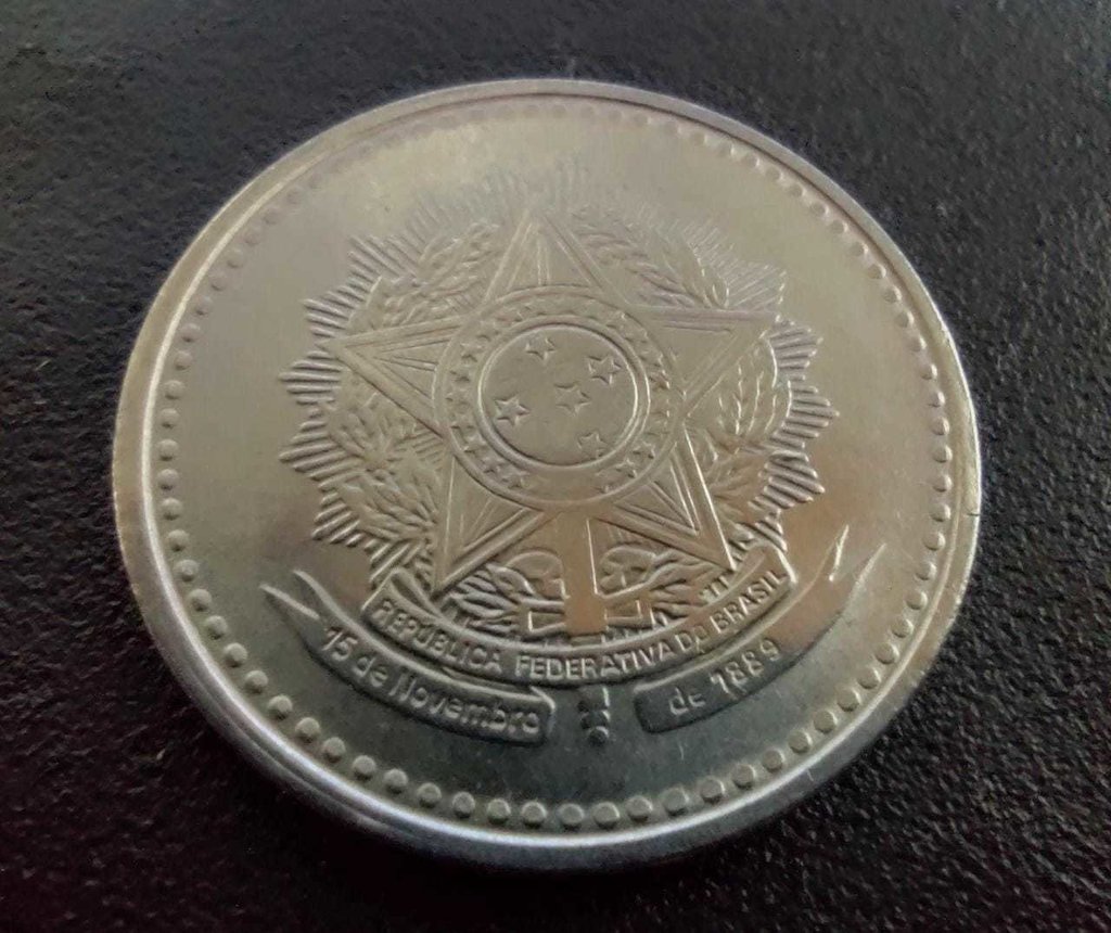 Moeda 1 Cruzado 1986 Brasil - SOB - Imagem 2