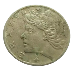 Moeda 10 Centavos 1967 Brasil - MBC