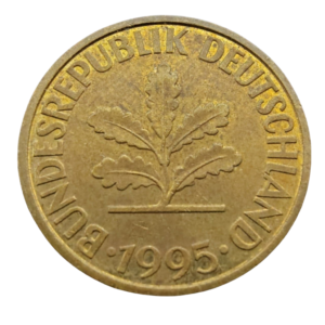 Moeda de 10 Pfennig 1995 – Alemanha