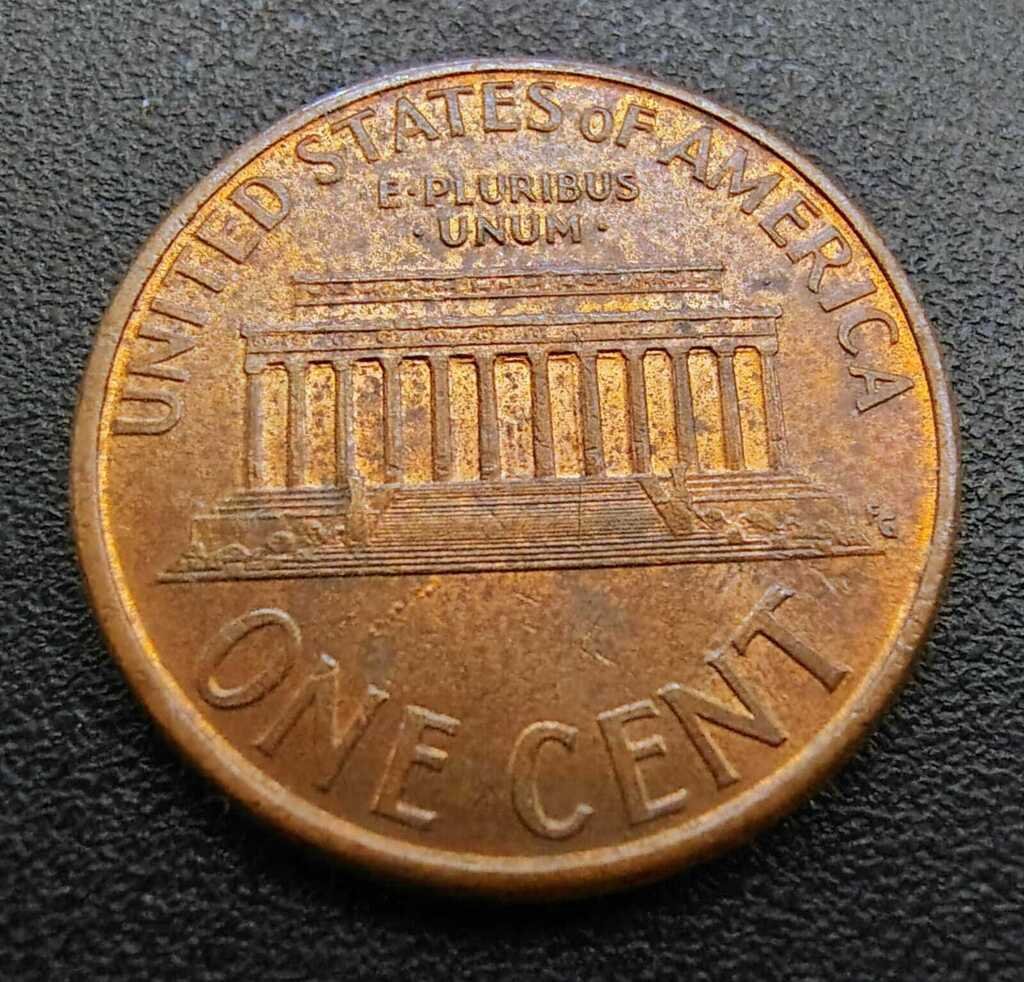Moeda 1 Cent 1996 - EUA - Imagem 2