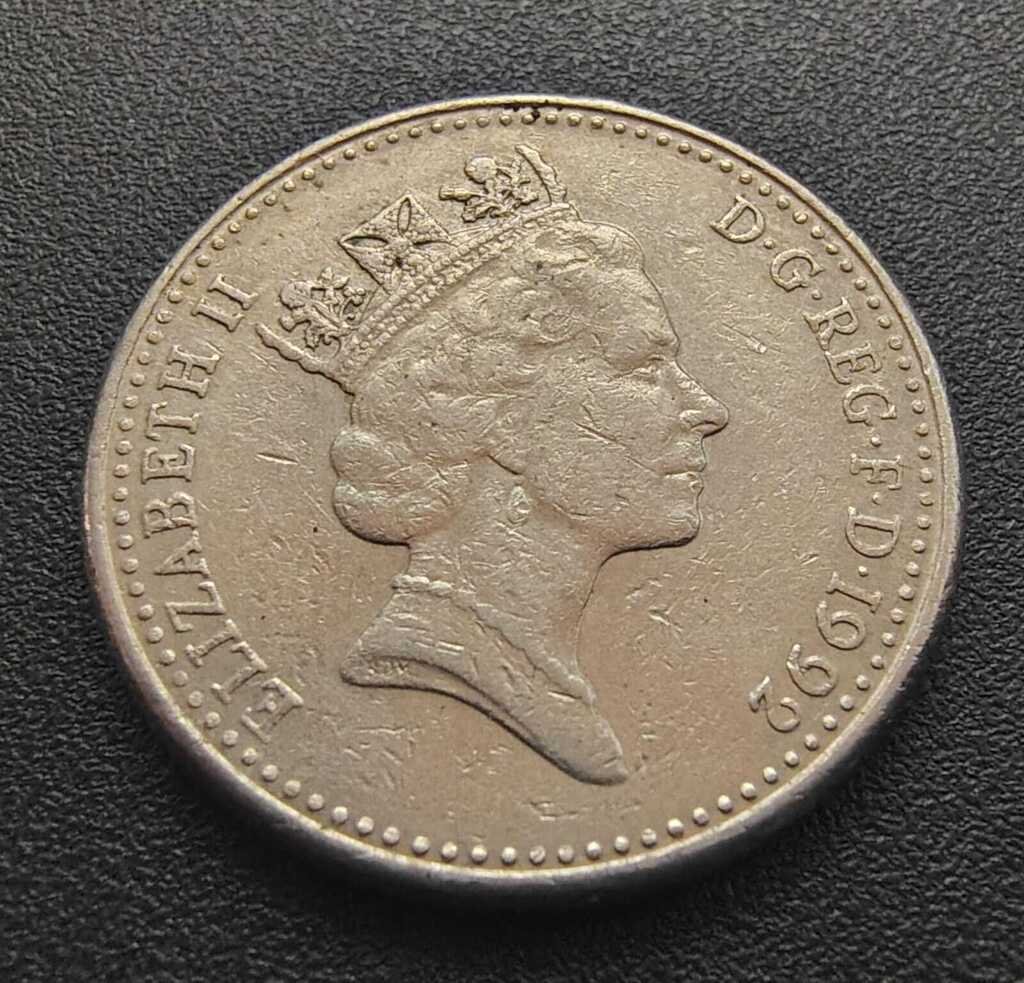 Moeda 10 Pence 1992 - Reino Unido - Imagem 2
