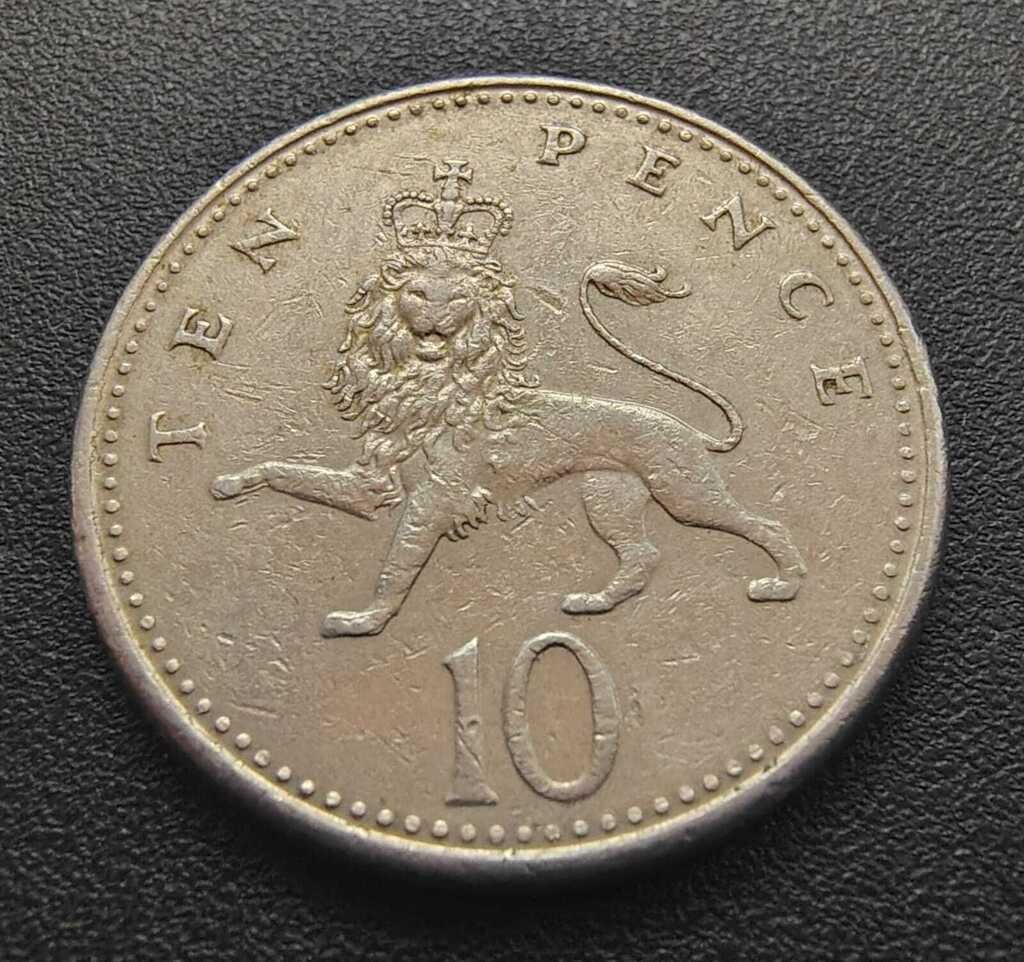 Moeda 10 Pence 1992 - Reino Unido - Imagem 3