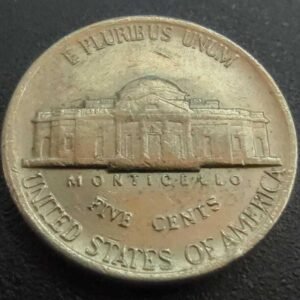 Moeda 5 Cents 1984 letra P - EUA