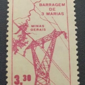 Selo aéreo Barragem 3 Marias