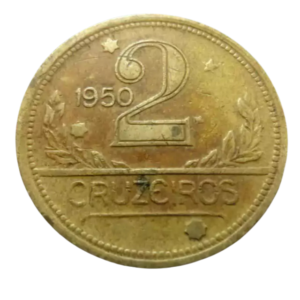 Moeda 2 Cruzeiros 1950