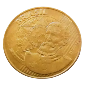 Moeda 25 Centavos 2005 Brasil - MBC