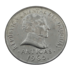 Moeda 50 Centésimos 1965 - Uruguai