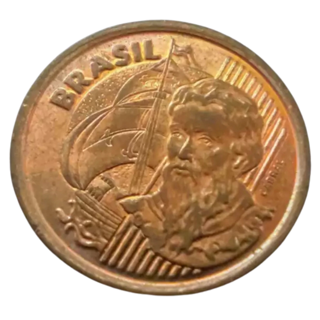 Moeda 1 Centavo 1999 Brasil - MBC - Imagem 2