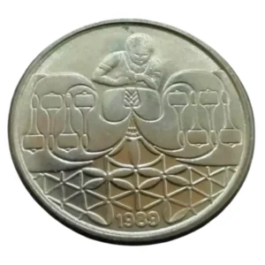 Moeda 50 Centavos 1989 Rendeira Brasil - MBC