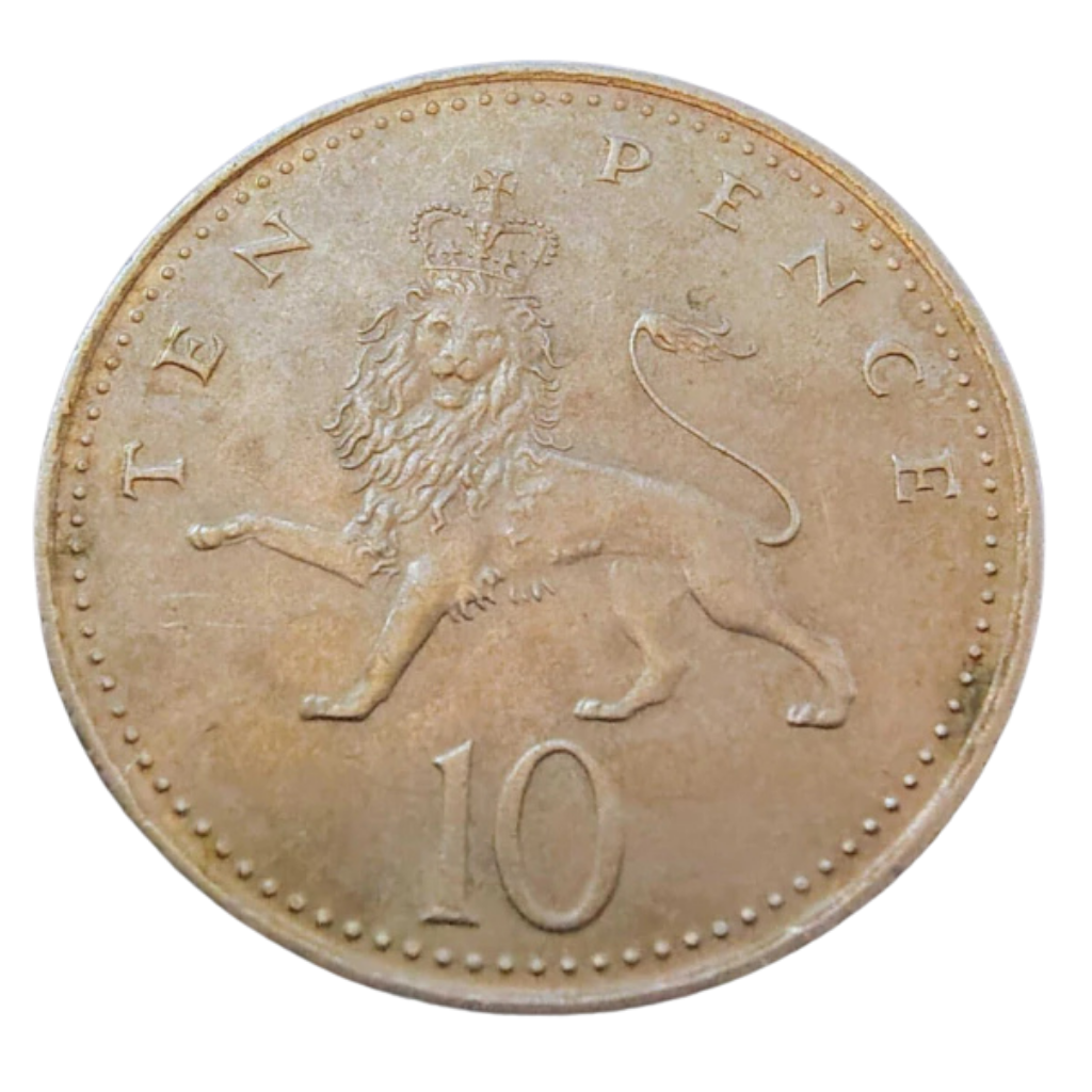 Moeda 10 Pence 1996 - Reino Unido - Imagem 3