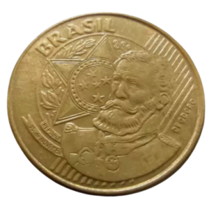 Moeda 25 Centavos 2014 Brasil - MBC