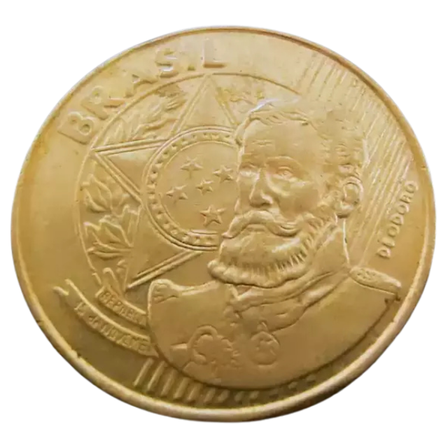 Moeda 25 Centavos 2017 Brasil - MBC - Imagem 2