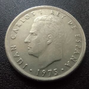 Moeda 5 Pesetas 1975 Estrela 78 - Espanha