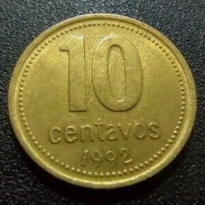 Moeda 10 Centavos 1992 - Argentina