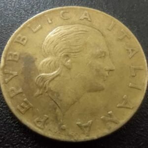 Moeda 200 Liras 1980 - Itália