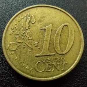 Moeda 10 Cents Euro 1999 - França