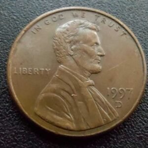 Moeda 1 Cent 1997 Letra D - EUA
