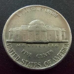 Moeda 5 Cents 1977 Letra D - EUA