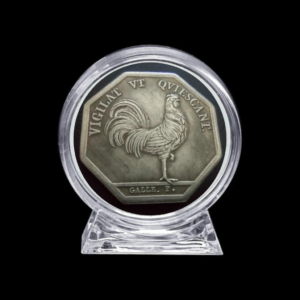 Medalha França Luis XVIII na Cápsula