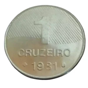 Moeda 1 Cruzeiro 1981 Brasil - MBC