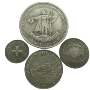 Set de Moedas Comemorativas - 4º Descobrimento do Brasil