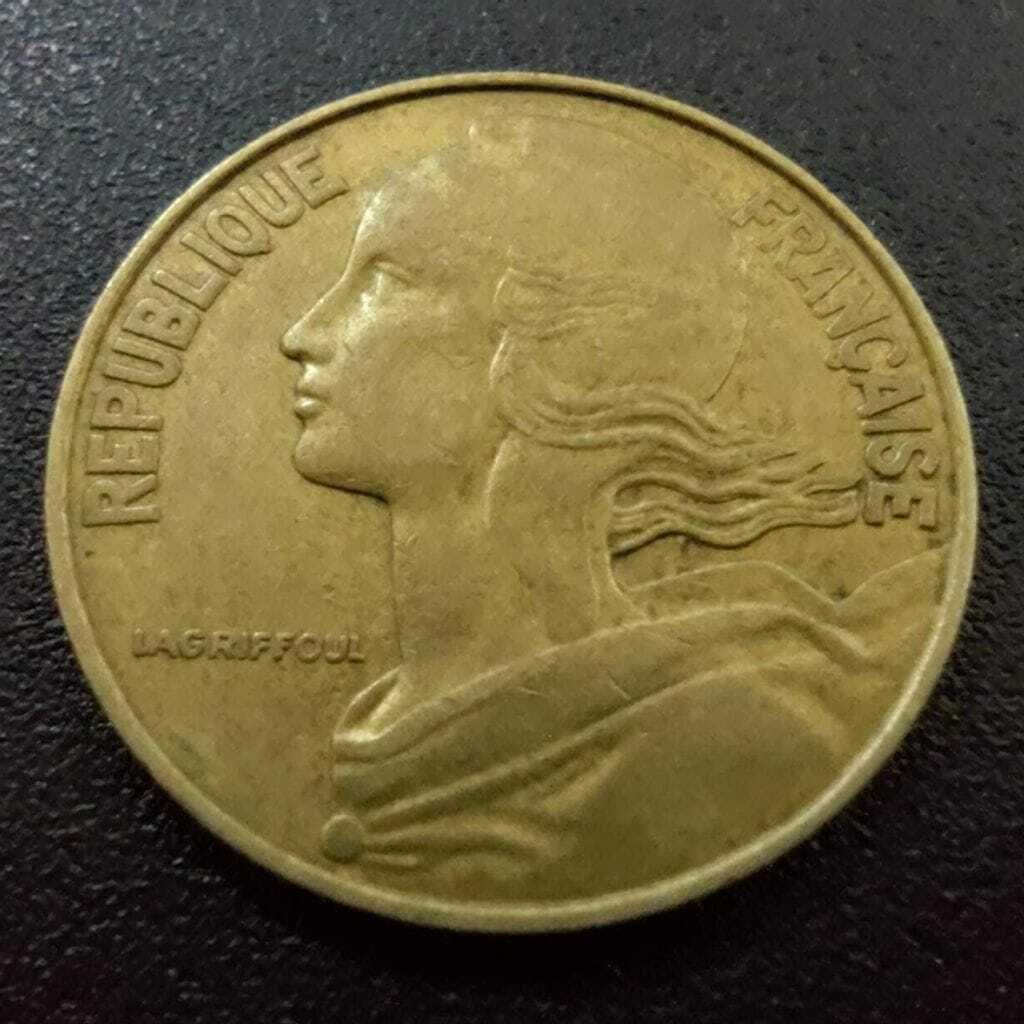 Moeda 20 Cêntimes 1984 - França - Imagem 4