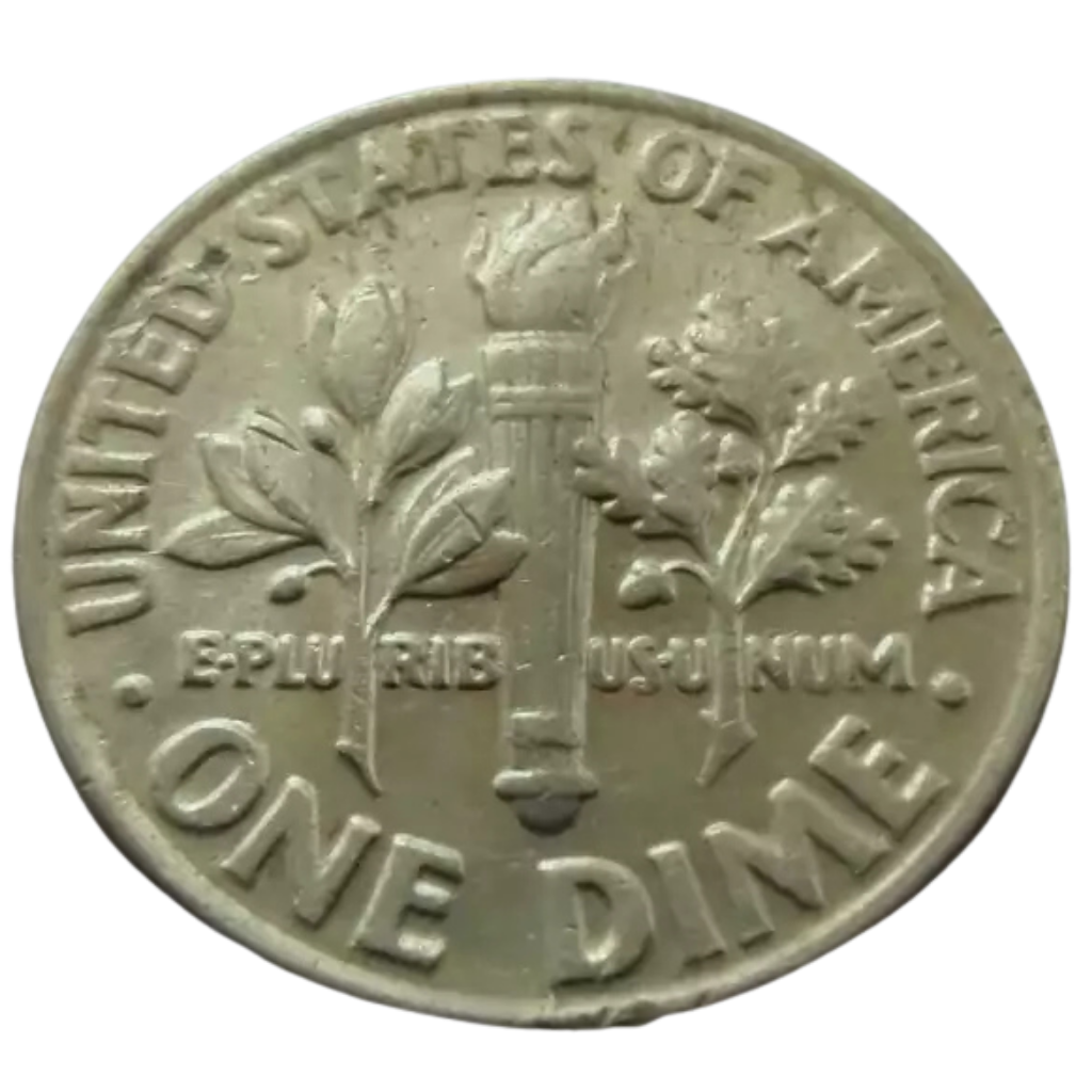 Moeda 1 Dime 1994 Letra P - EUA - Imagem 2