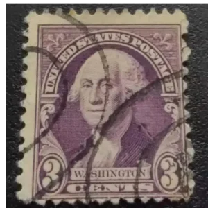 Selo 3 cents Bicentenário G. Washington 1932