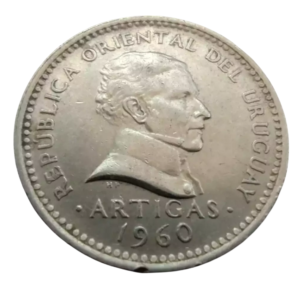 Moeda 50 Centésimos 1960 - Uruguai