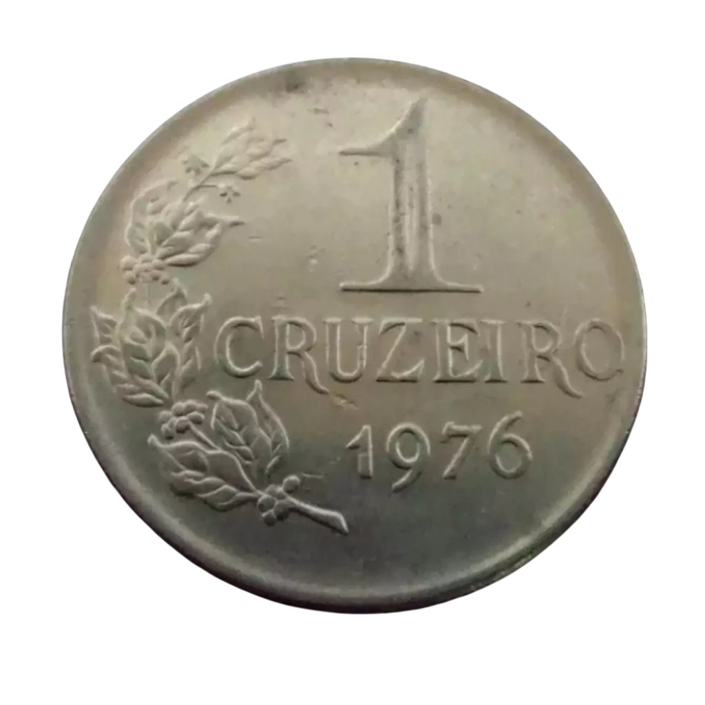 Moeda de 1 Cruzeiro 1976