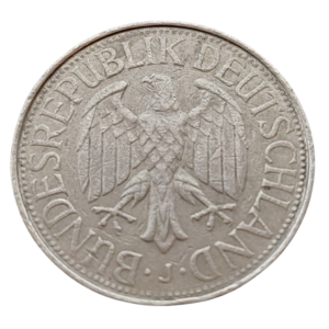 Moeda de 1 Marco  1975 - Alemanha