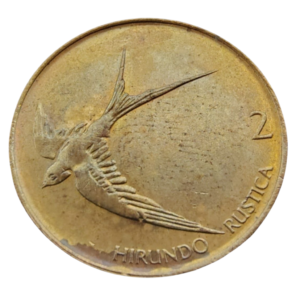 Moeda de 2 Tolarja 2000 – Eslovênia