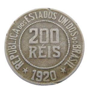Moeda de 200 Réis 1920