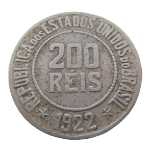 Moeda de 200 Réis 1922