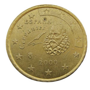 Moeda 50 Cents Euro 2000 - Espanha