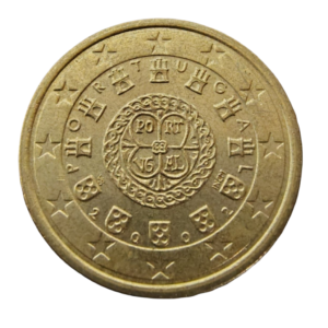 Moeda de 50 Cents de Euro 2002 – Portugal