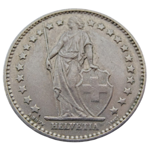 Moeda de 1 Franco 1981 – Suíça