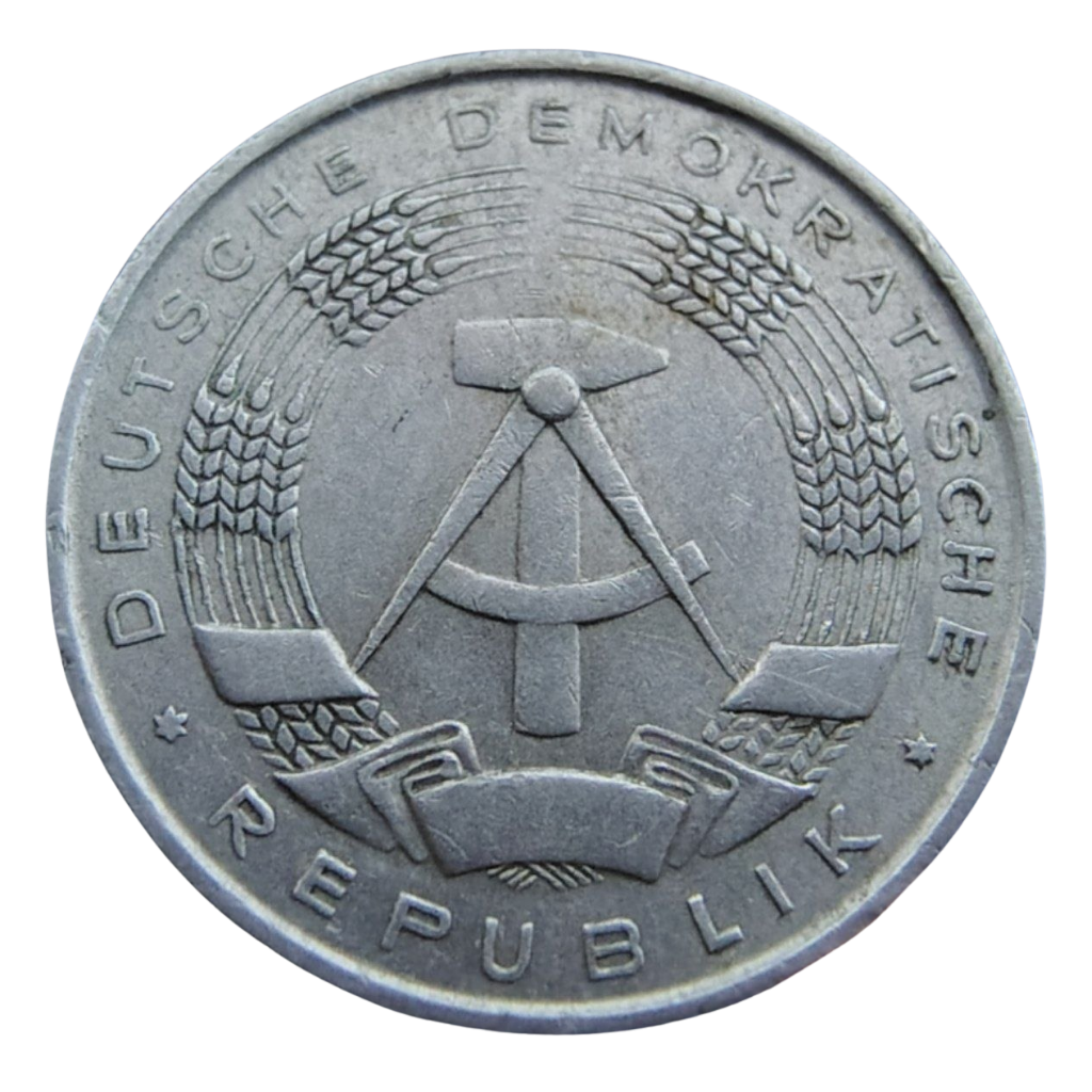 Moeda de 1 Pfennig 1960 – Alemanha Oriental (RDA)