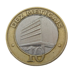Moeda de 10 Meticais 2006 – Moçambique