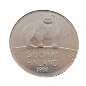 Moeda de 50 Penniä 1993 – Finlândia