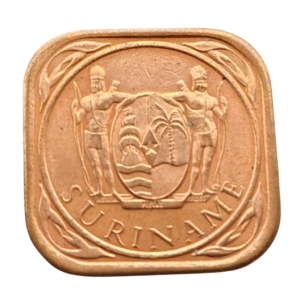 Moeda de 5 Cêntimos – 1987 Suriname