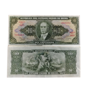 Cédula de 1 Centavo  1967- 2ª Estampa - Série 3602- Getúlio