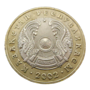 Moeda de 100 Tenge 2002 – Cazaquistão
