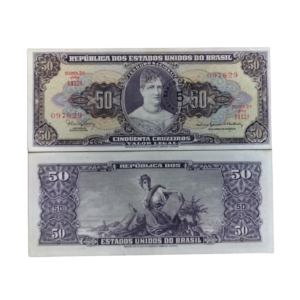 Cédula de 5 Centavos  1967- 2ª Estampa - Série 1412- Isabel