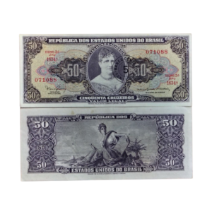 Cédula de 5 Centavos  1967- 2ª Estampa - Série 1634- Isabel