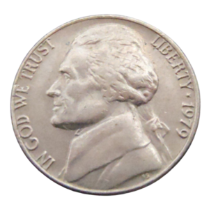 Moeda 5 Cents 1979  - EUA
