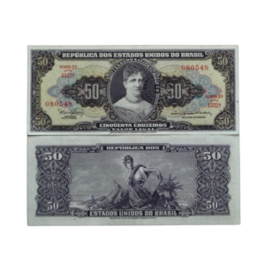 Cédula de 5 Centavos  1967- 2ª Estampa - Série 1332- Isabel