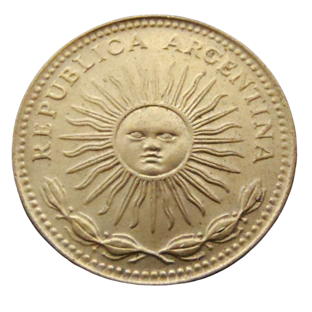 Moeda de 1 Peso 1975 – Argentina
